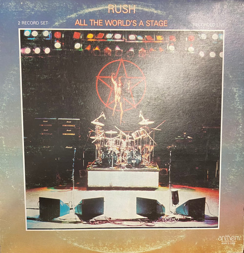 Rush — All The World’s A Stage (Canada 1979 Reissue, VG+/VG) 