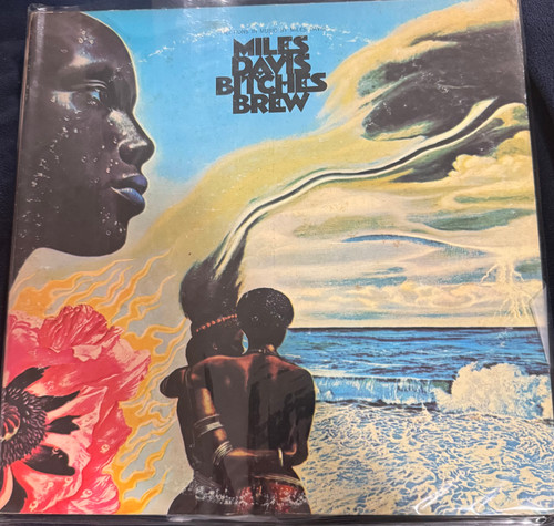 Miles Davis - Bitches Brew (1981 Japanese Import with inserts VG+/