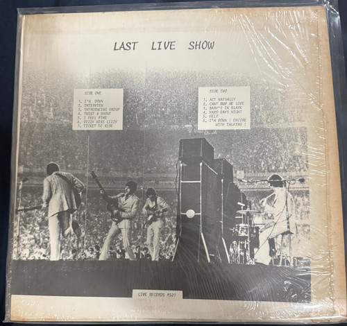 The Beatles - Last Live Show (1973 Boot EX/EX)