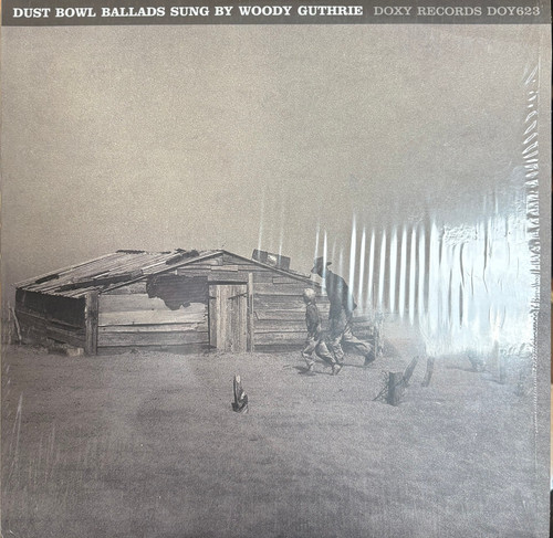 Woody Guthrie - Dust Bowl Ballads Sung By Woody Guthrie (2009 Europe, Compilation, Reissue, Mono, 180g, In open shrink, EX/EX)