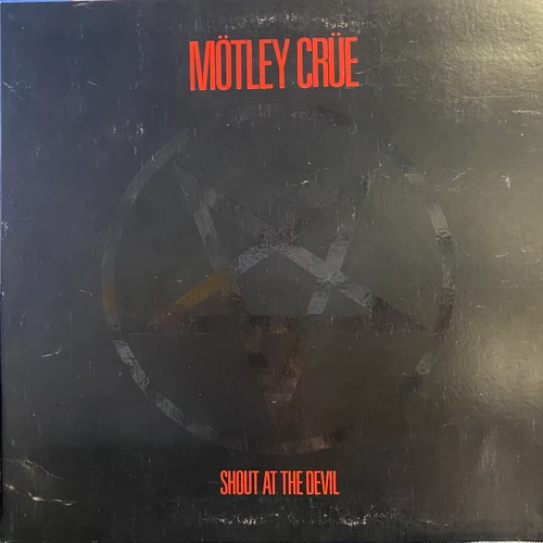 Mötley Crüe — Shout at The Devil (US Reissue, NM/VG+)