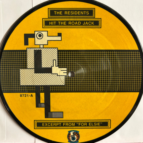 The Residents - Hit The Road Jack 7” (1987, picture disc, EX)