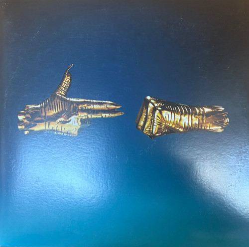 Run The Jewels - Run The Jewels 3 (2017 US, 2XLP, Gold vinyl, Includes posted, EX/VG+)