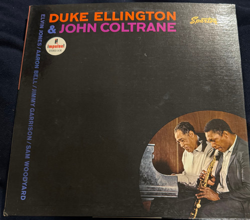 John Coltrane & Duke Ellington (1963 Stereo Van Gelder Sparton Impulse - VG+/VG+)  