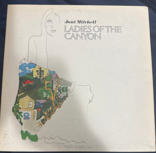 Joni Mitchell - Ladies of the Canyon (1970 Textured Cover Misprint Label EX/VG+)