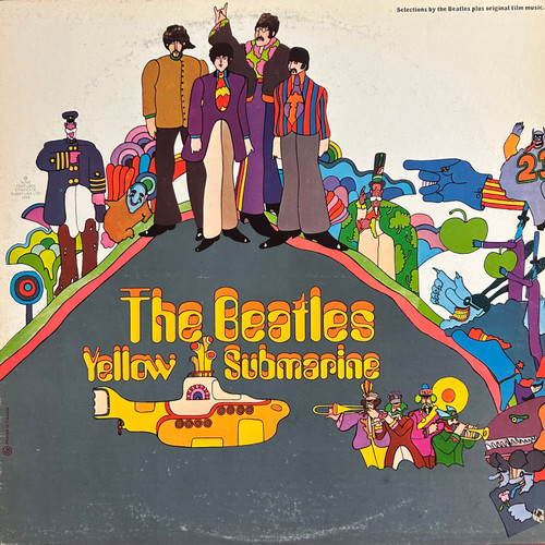 The Beatles - Yellow Submarine (1969, EX/VG+)