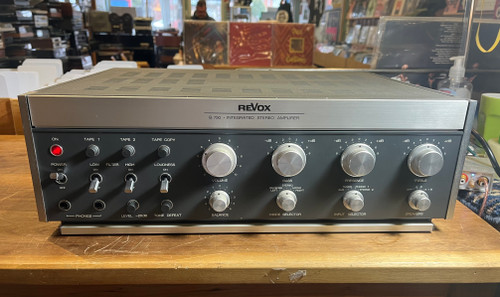 Revox B750 Integrated Amplifier - Serviced - Tested - Played - Wonderful (would go very nicely with the B760 Tuner)