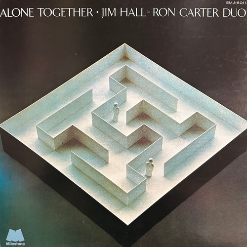 Jim Hall / Ron Carter Duo - Alone Together (1973, Japan, NM/VG+)