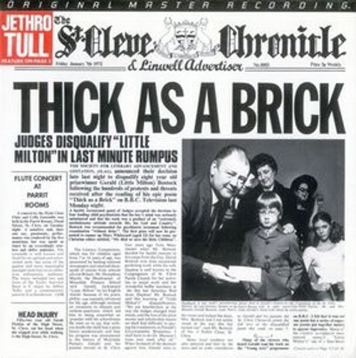 Jethro Tull - Thick As A Brick (1985 MoFi NM/NM)