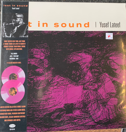 Yusef Lateef – Lost In Sound (2LPs NEW SEALED Worldwide 2026 Record Store Day release limited numbered remastered reissue on clear magenta vinyl)