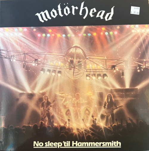 Motörhead - No Sleep ‘Til Hammersmith (US Reissue, 180g, Rainbo Pressing, VG+/VG+)