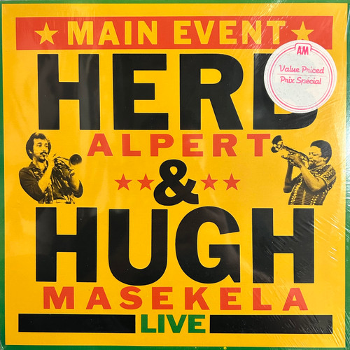 Herb Alpert & Hugh Masekela - Main Event Live (1978, sealed)