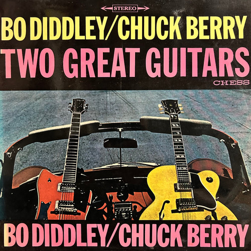 Bo Diddley / Chuck Berry - Two Great Guitars (1964, Australia, VG/VG)
