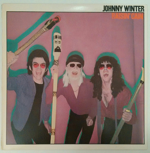 Johnny Winter – Raisin' Cain (LP used Canada 1980 VG+/VG+)