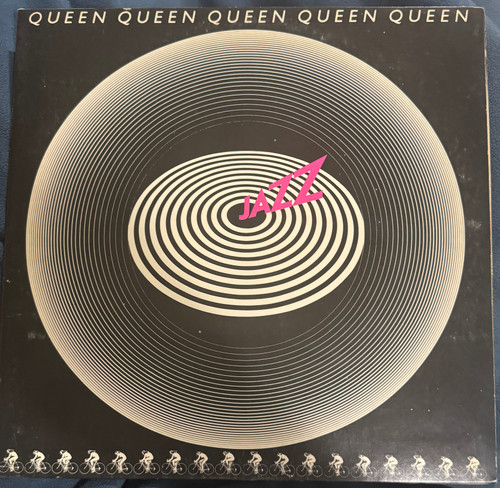 Queen - Jazz (EX/EX) (1978, Japan) - Insert has cut out - The