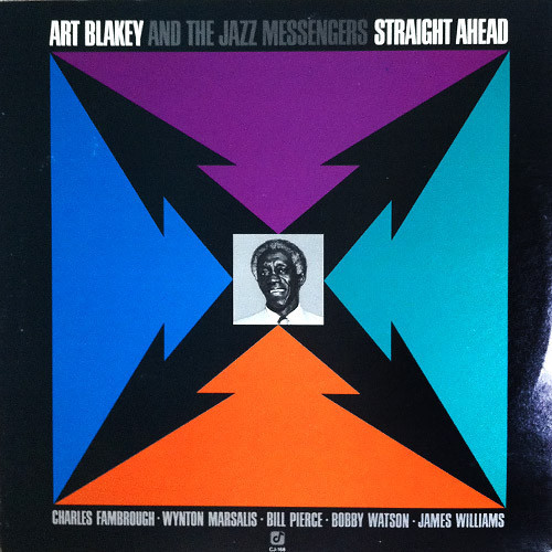Art Blakey And The Jazz Messengers– Straight Ahead (LP used US 1981 VG+/VG+)