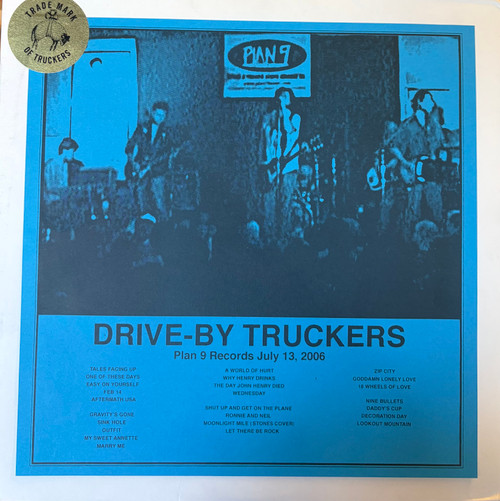 Drive-By Truckers – Plan 9 Records July 13, 2006 (US 2020 limited numbered edition on 180g, 3XLp teal vinyl NM/NM)