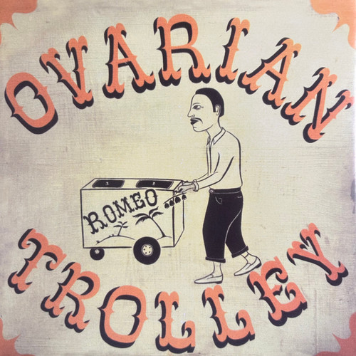 Ovarian Trolley - Romeo / Hazel - Incendiary 7” (1997, colour vinyl, NM/EX)
