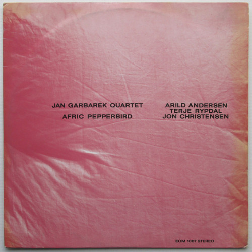 Jan Garbarek Quartet ‎– Afric Pepperbird