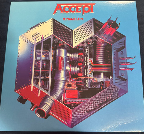 Accept - Metal Heart (1985 EX/VG+)