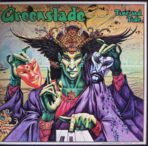 Greenslade – Time And Tide (LP used UK 1975 in gatefold jacket VG+/VG+)