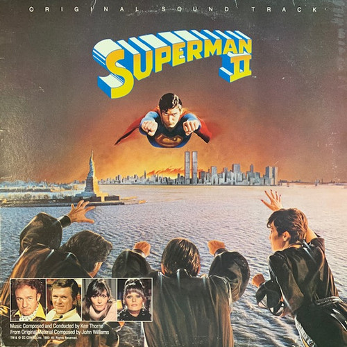 Ken Thorne – Superman II (Original Sound Track) (LP used Canada 1981 etched on one side VG+/VG+)