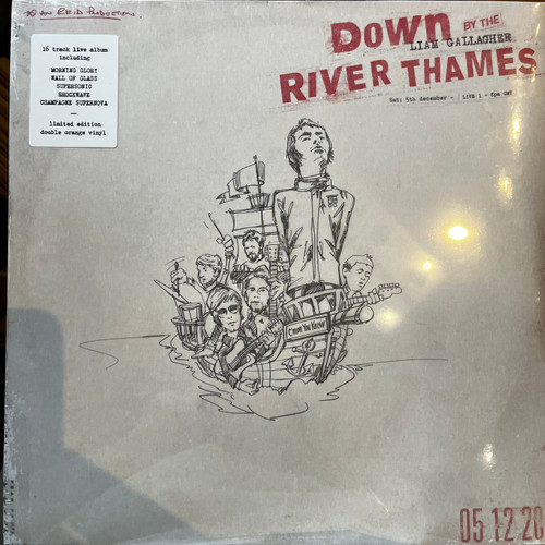 Liam Gallagher - Down By The River Thames (2022 Orange Vinyl)