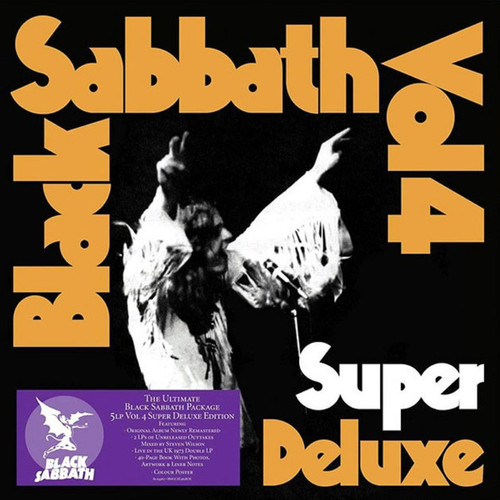 Black Sabbath - Sabotage Super Deluxe (2021 Europe Box Set, 4XLP
