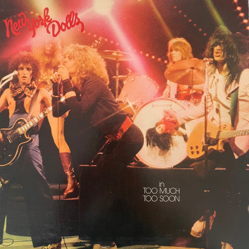 New York Dolls – In Too Much Too Soon (LP used US 2008 limited edition reissue on translucent vinyl NM-/NM-)