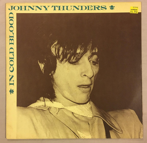 Johnny Thunders – In Cold Blood (LP + 5 track 12 inch EP used France 1983 VG+/VG+)