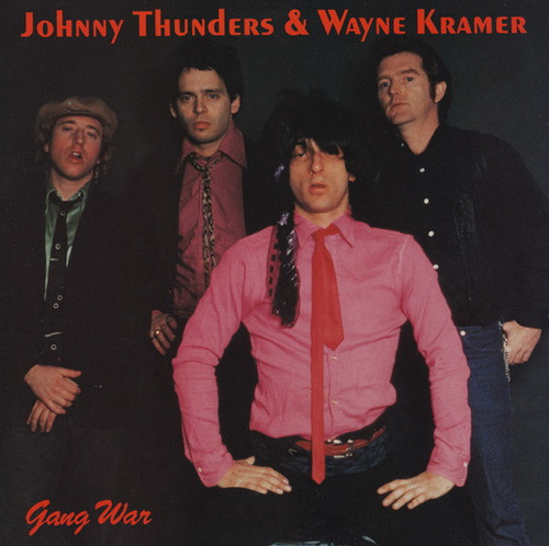 Gang War Featuring Johnny Thunders & Wayne Kramer – Gang War (LP used US 1990 VG+/VG+)
