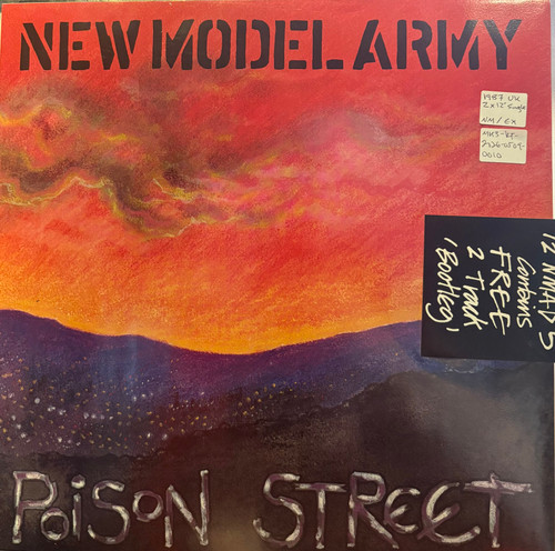 New Model Army - Poison Street (1987 UK, 2x12” Single, NM/EX)