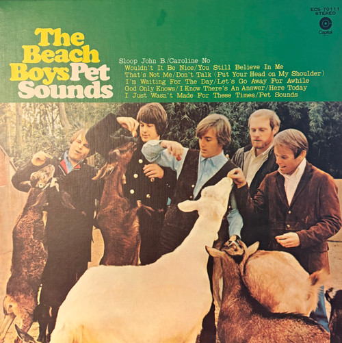 The Beach Boys - Pet Sounds (1974 Japan, Reissue, Includes Insert, No OBI, NM/VG+)