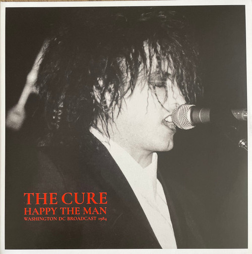 The Cure – Happy The Man (2LPs NEW SEALED 2023 unofficial release double live bootleg in gatefold jacket on clear vinyl NM-/NM-)