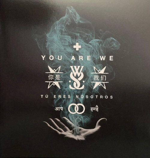 While She Sleeps - You Are We (2017 US, Blue/Black Splatter vinyl, NM/NM)