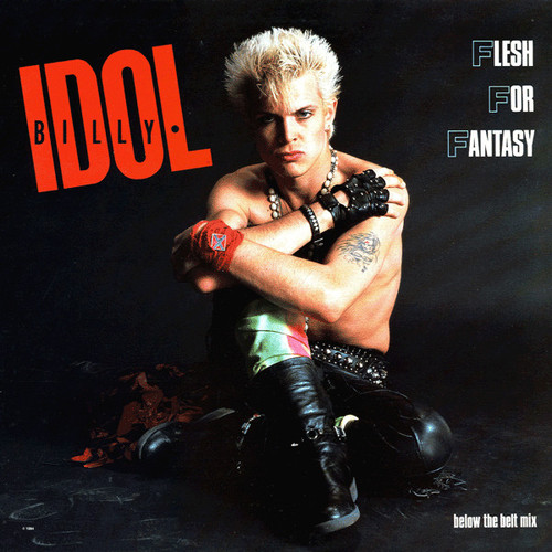 Billy Idol – Flesh For Fantasy (2 track 12 inch EP used Canada 1984 VG+/VG+)