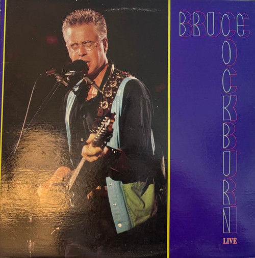 Bruce Cockburn - Live (1990 Canada, 2XLP, Stereo, EX+/VG+)