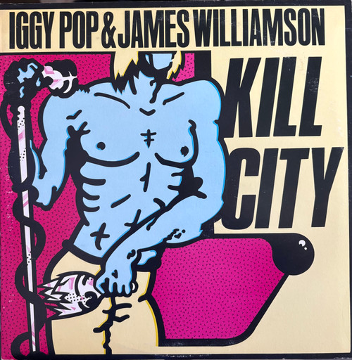 Iggy Pop & James Williamson - Kill City (1978 US, Green vinyl, Limited Edition, VG+/VG)