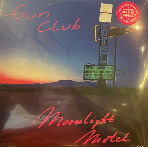 Gun Club — Moonlight Motel (US 2014 Reissue, Pink Vinyl, Sealed)