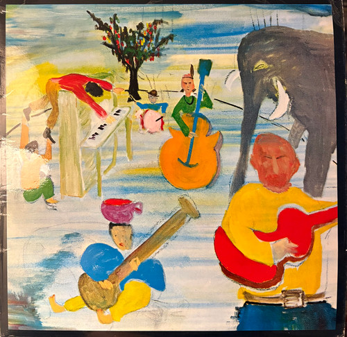 The Band - Music From Big Pink (1969 UK, Repress, Green Capitol Label, VG+/VG+)