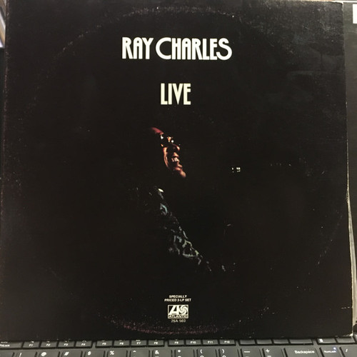 Ray Charles – Ray Charles Live (2LPs used Canada 1973 compilation in gatefold jacket VG+/VG+)