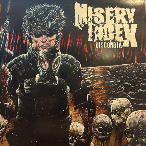 Misery Index - Discordia (2006 US, Red vinyl, EX/VG+) 