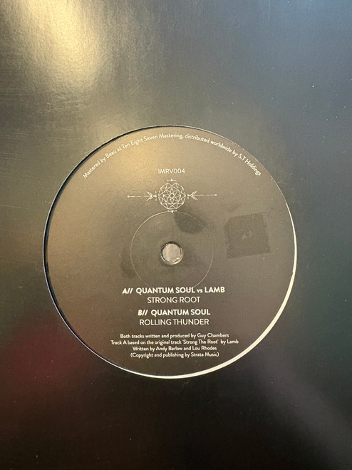 Quantum Soul & Lamb - Strong Root / Rolling Thunder (2013 UK, 12” single, VG+)