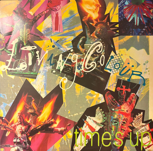 Living Colour - Time's Up (1990 US, Yellow Vinyl, OIS, EX/EX)