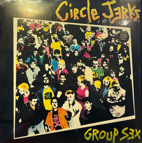 Circle Jerks - Group Sex (2008 US, Reissue, Pink vinyl, In open shrink, NM-/NM-)