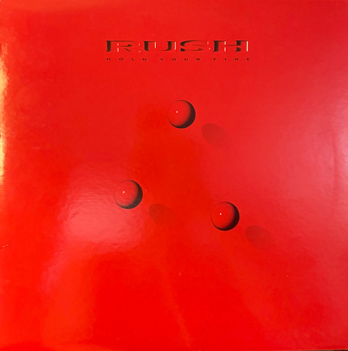 Rush - Hold Your Fire (1987 Canada, OIS, EX/EX-)