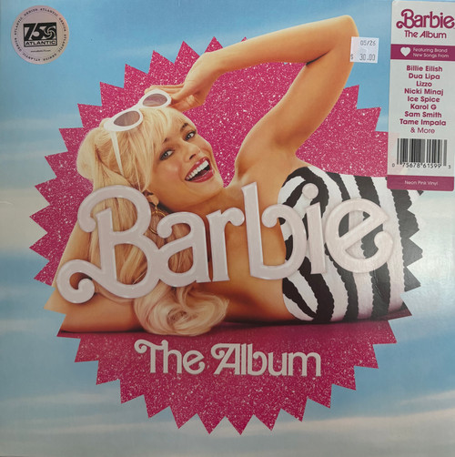 Barbie The Album (2023 Europe, Neon Pink vinyl, Includes insert, NM/NM)