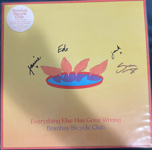 Bombay Bicycle Club - Everything Else has Gone Wrong (2020 Autographed NM Vinyl)