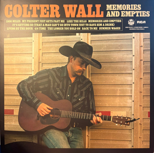 Colter Wall - Memories and Empties (2025 US, Opaque Bone vinyl, NM-/NM-) 