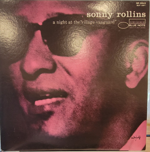 Sonny Rollins – A Night At The "Village Vanguard" (LP used Japan 1971 mono reissue comes with printed insert but no obi strip NM-/VG+)